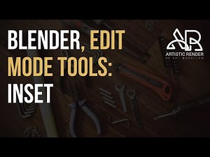 Blender 3D: How to inset