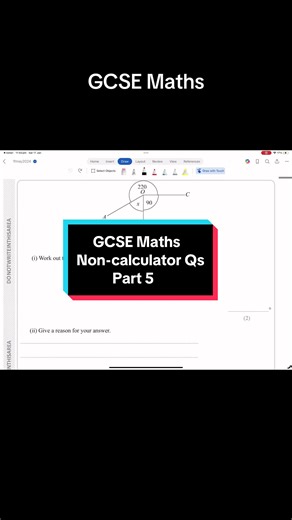 GCSE maths non-calculator questions🤪 follow for more support✅✨. #maths #gcse #foryoupage #revision #followformore