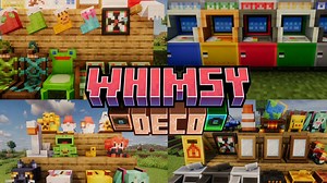 用惯了老牌家具模组？试试这个！80 超级精致原版风家具装饰------我的世界模组推荐【Whimsy Deco】