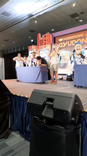 7.9K views · 17 reactions | Check out one of the winners in the Gyudon eating contest powered by Yoshinoya here at Day 2 of ACX 2025! #cosplay #cosplayph #acx2025 | Cosplay Mania | Facebook