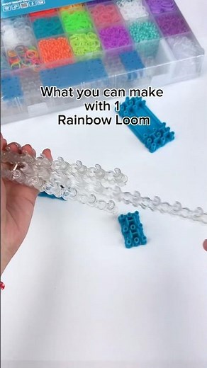 Rearrange your Rainbow Loom pins & make some cool designs! #rainbowloom