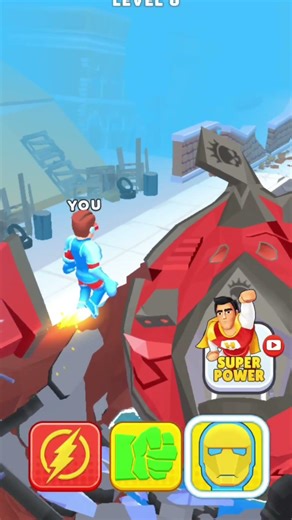 shape shifting marvel funny😁race game🎯 play ▶️#superhero #shapeshiftinggame#hypercasualgames #shorts