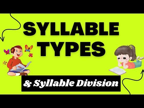 Mastering Syllable Types & Syllable Division | Improve Your Reading & Spelling