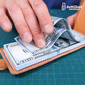 1.2M views · 1.7K reactions | DIY Leather Wallet At Home | DeMilked | Facebook