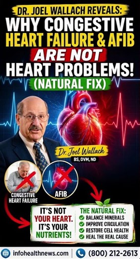 Dr. Joel Wallach: Heart Failure & AFIB Are NOT Heart Problems #HeartFailure#AFib#AtrialFibrillation