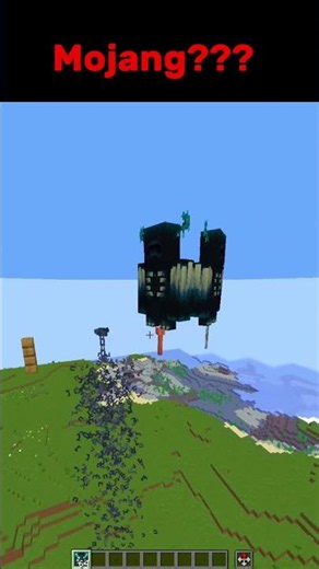 Mojang just added THIS to Minecraft 🤯 #minecraft #warden