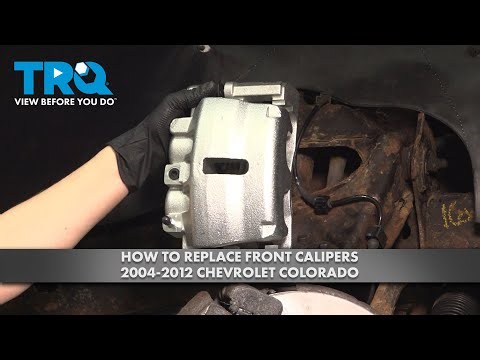How to Replace Front Calipers 2004-2012 Chevrolet Colorado