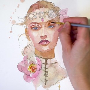 Join me on Patreon and paint gorgeous portraits, flowers, animals, and even fantastical subjects like mermaids or fairies! 👉 Overcome common problems like pencil grain, unwanted paint lift-offs or blotches! 👉 Learn from over 200 painting videos and step-by-step video tutorials 👉 Access my in-depth Material guide to pick the best paints, pigments, pencils, brushes and surfaces for your art! 👉 Download References and Sketches to print out at home and create stunning pieces of art! | Lioba Brüc