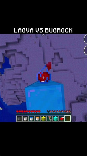 Minecraft Java vs bedrock #shorts