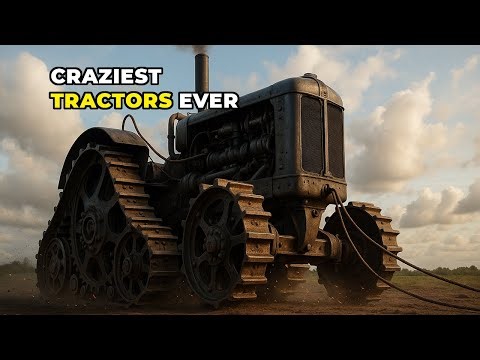 Top 7 Craziest Tractors Ever Built (Machines That Shouldn’t Exist)