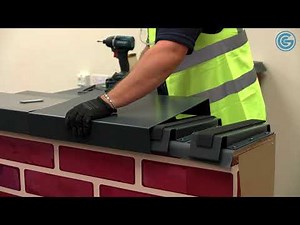 Gutter Centre Skyline Aluminium Sloping Coping | Complete Installation Guide