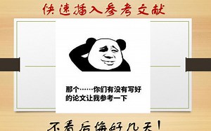 【怎么写毕业论文】还在为插入参考文献发愁么，教你一键快速插入参考文献