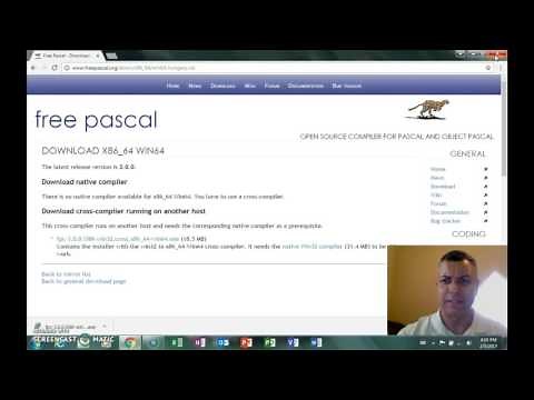 Tutorial Instalando Free Pascal IDE