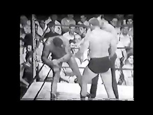 The Crusher Reggie Lisowski vs Hank Lane 1950's Chicago professional wrestling