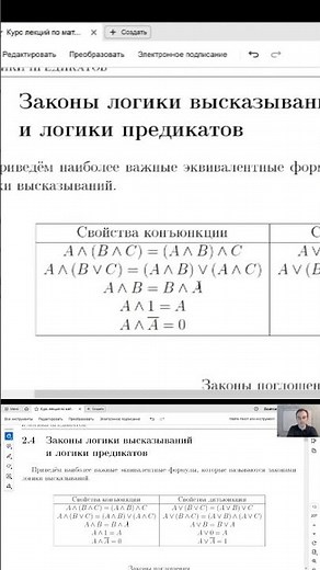 Laws of propositional logic #mathematics