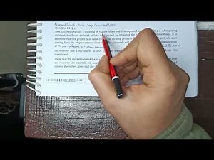 Q14 -Dividend Based Two Stage Growth Model