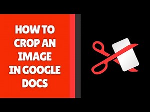 How to Crop an Image in Google Docs