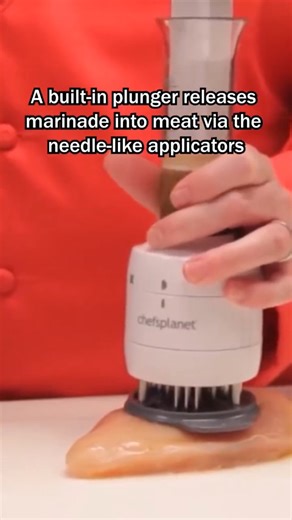 🔥 Never Serve Dry Meat Again! Tired of bland, dry roasts and turkey Our Stainless Steel Marinade Injector delivers 3x more flavor deep into your meat – keeping it juicy and delicious from the first bite to the last! 🍗 ✅ Food-grade stainless steel – rust-proof and durable ✅ Easy to clean – dishwasher safe for hassle-free use My holiday turkey was the juiciest I’ve ever made – everyone asked for the secret! 👩🍳 🛒🛒🛒： | Logicalne=0