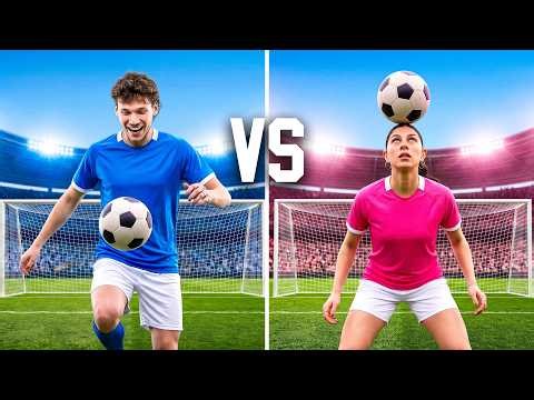Boys vs. Girls World Cup Tournament ft. Celine Dept