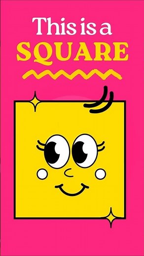Square Shapes for Kids | Learn with Real Life Examples & Pronunciation
