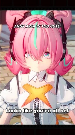 ZZZ Angry aria is just too cute 😭