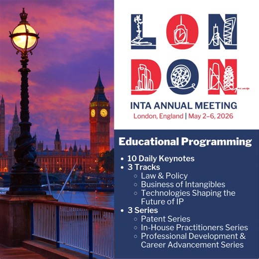 With a robust educational program designed to meet the needs of our global #IP community, this year’s Meeting offers unparalleled opportunities for professional development, career advancement, and thought leadership. Our cutting-edge program features: 🔹10 Daily Keynotes 🔹3 Tracks 🔻 Law & Policy 🔻 Business of Intangibles 🔻 Technologies Shaping the Future of IP 🔹3 Series 🔻 Patent Series 🔻 In-House Practitioners Series 🔻 Professional Development & Career Advancement Series 🔹and so much m