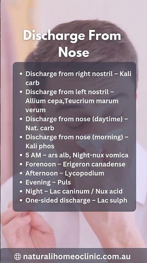 Understanding Nasal Discharge: What Your Symptoms Reveal