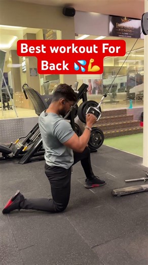 Best workout For Back 💦💪 #shorts #shortsfeed #youtubeshorts #backworkout