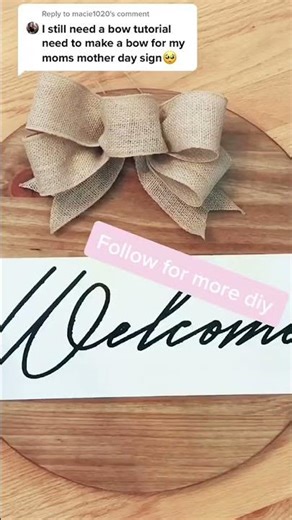 Easy DIY Bow Tutorial #diybow #handmadebowtutorial