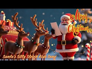Santa’s Silly Sleigh Ride | A Fun Christmas Song for Kids | Santa song | Children's Christmas song