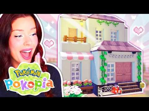 Using the Only CUTEST Items to Build a House in Pokémon Pokopia