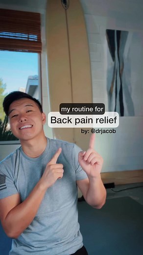 206K views · 6.3K reactions | Back pain relief routine. Reminder,...
