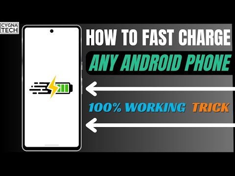 How To Fast Charge Any Android Phone | Turn On Super Fast Charging Android