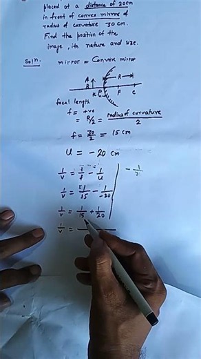 Reflection Numericals NCERT