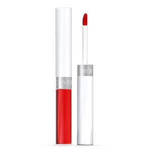 COVERGIRL Outlast All-Day Lip Color Liquid Lipstick And Moisturizing Topcoat, Longwear, You're On Fire, Shiny Lip Gloss, Stays On All Day, Moisturizing Formula, Cruelty Free, Easy Two-Step Process