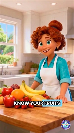 Know Your Fruits 🍎 | Healthy Food for Kids | Learn Fruits Names | Shorts