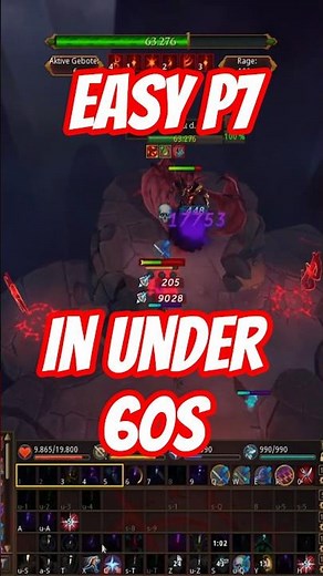 How to KILL Zamorak P7 in UNDER 60s! #rs3 #gaming #runescape