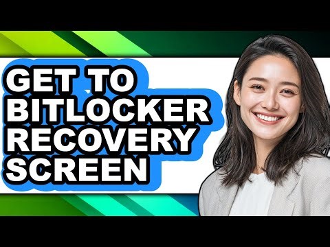 How to Get to Bitlocker Recovery Screen - Step by Step