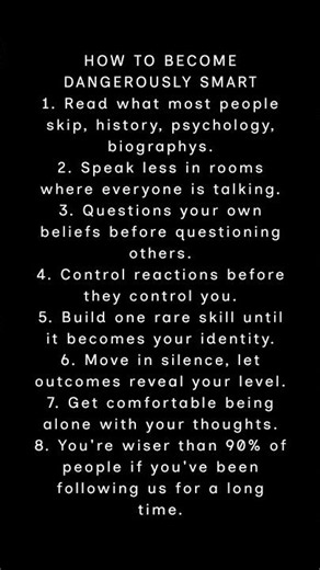 7 Ways To Become Dangerously Smart and Successful 🚀