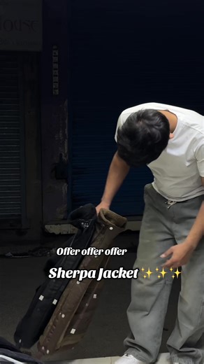 Stylish Sherpa Jacket Available with Home Delivery