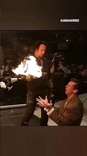 Undertaker vs Kane Inferno Match 1999 #wwe #shorts