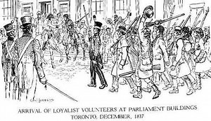 Rebellions of 1837 in Upper and Lower Canada