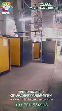 Experience high-performance energy efficiency with the KAESER Air Compressor System by NICPL