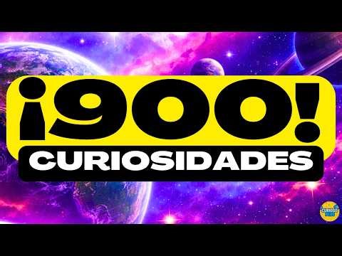 ¡900 DATOS IMPRESIONANTES y COSAS QUE NO SABÍAS! ⏰😲