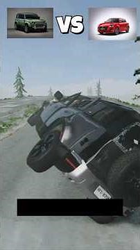 Defender vs Swift💥Jump Test - BeamNG|SUV vs Hatchback!#defender110 #swift#gaming #beamngdrive#beamng