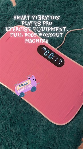 GetMod New Improved : Brushless Motor for Smooth Operation High-Power,plus size Smart Vibration Plates Pro Exercise equipment, Full Body Workout Machine at Home gym stuff Vibrational Platform for Wellness and Fitness Bluetooth Speaker #vibration #wellness #bluetooth #electronics #blackfriday