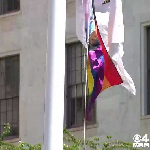Pride Flag Raising At The State House