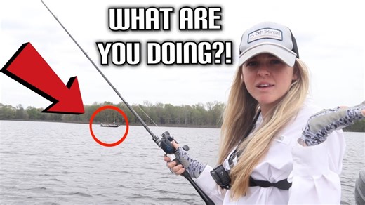 Stranger ruins a productive fishing spot during an unexpected encounter