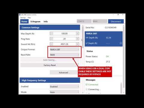 CEE HydroSystems CEE-LINE™ HD - HYPACK Setup Training Video