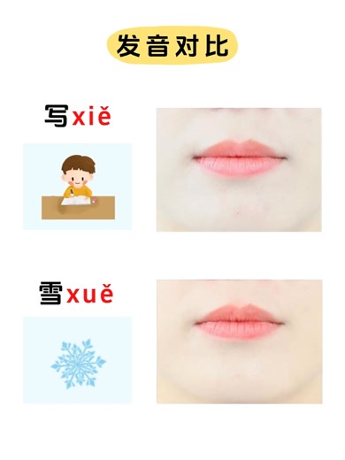 263K views · 5.9K reactions | 构音训练｜发音对比【ie & üe】 Ready to dive into...